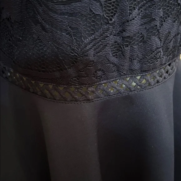 City Studio Navy Long Sleeve Lace Dress - Picture 5 of 5